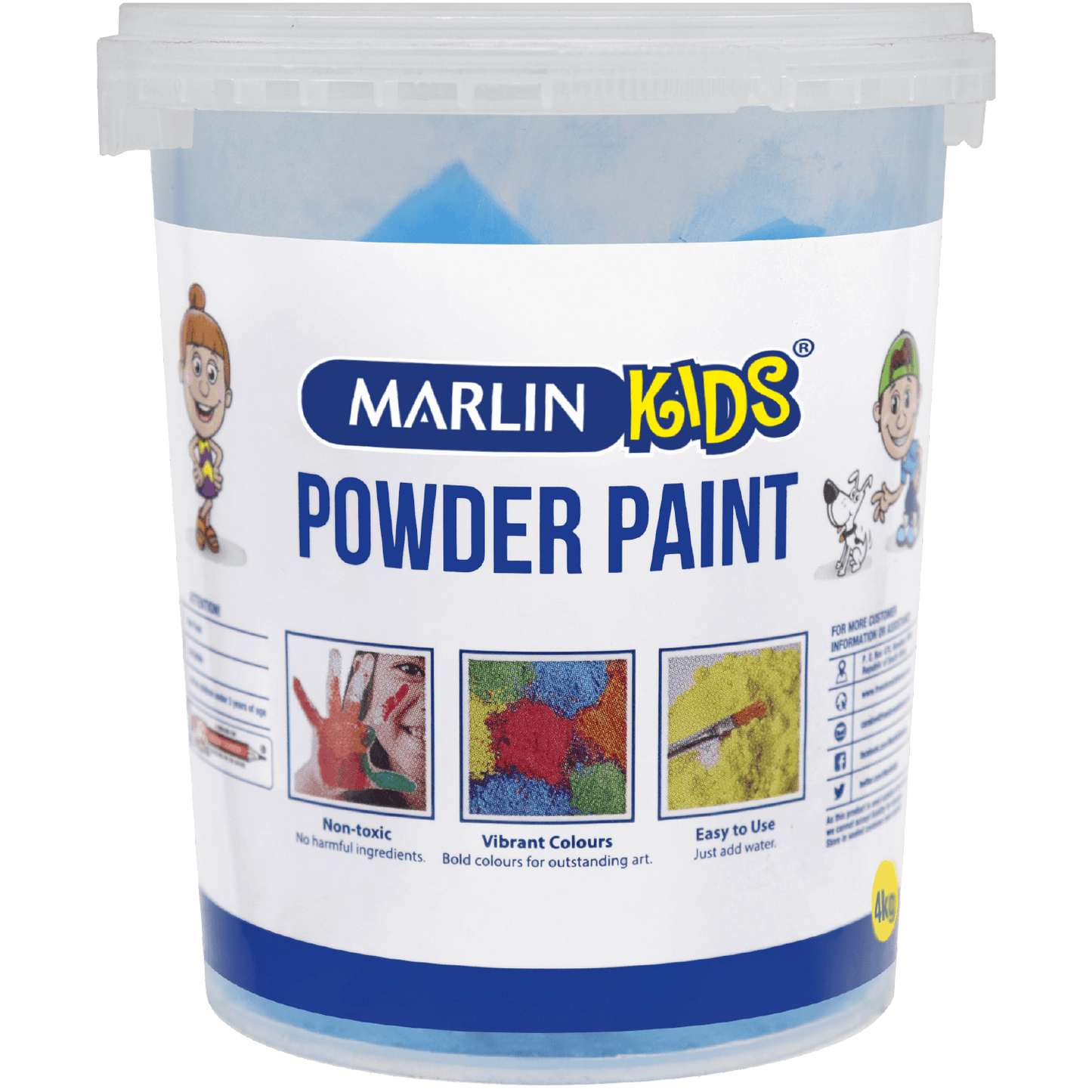 Marlin Non-toxic Powder Paint (4kg/2kg/500g)