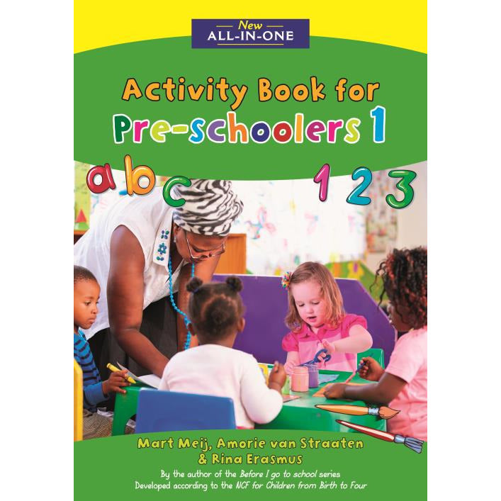 New All-In-One Activity Book (1) for Pre-schoolers (Mart Meij, Rina Erasmus)