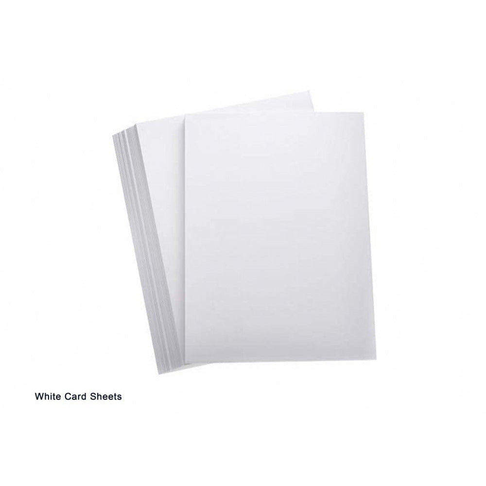 White Card (A4 & A3 Available) - 50 Sheets